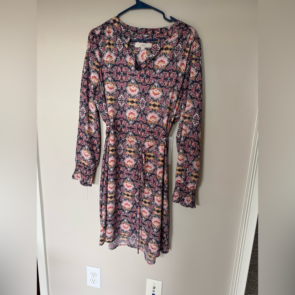 LOFT women’s long-sleeve dress - size large